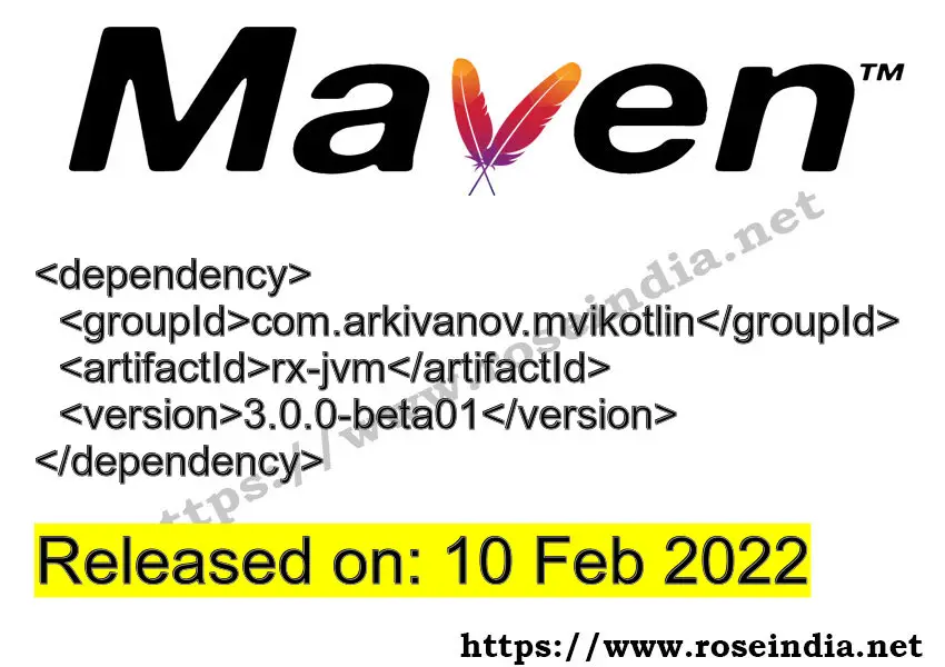 Maven Dependency release