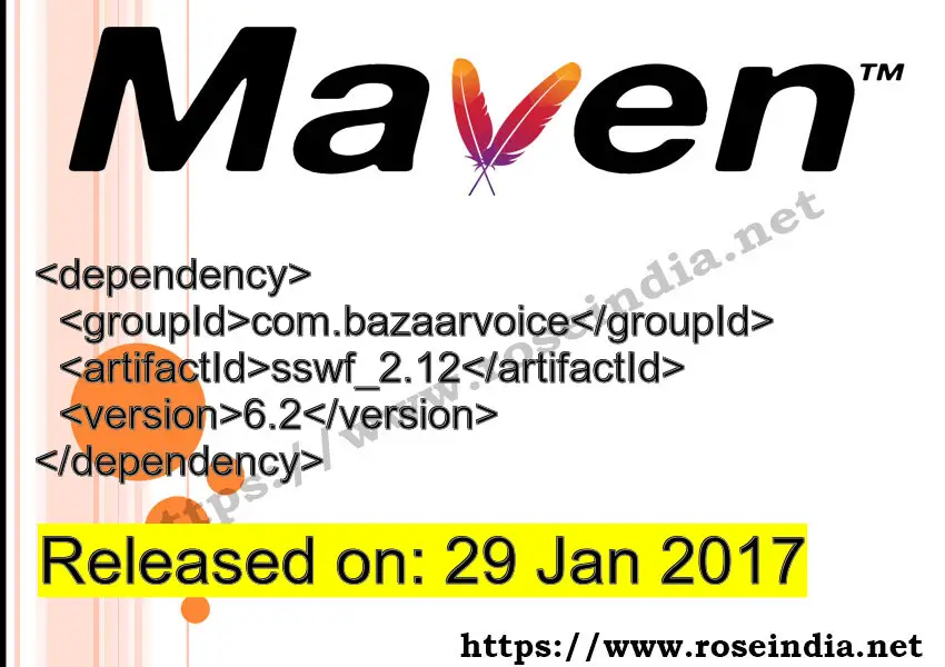 Maven Dependency release