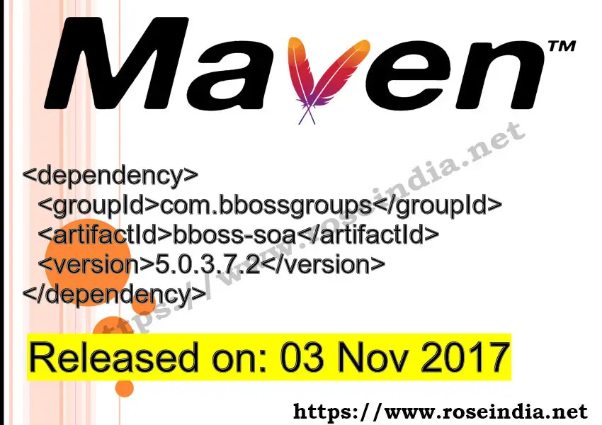 Maven Dependency release