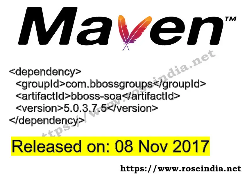 Maven Dependency release