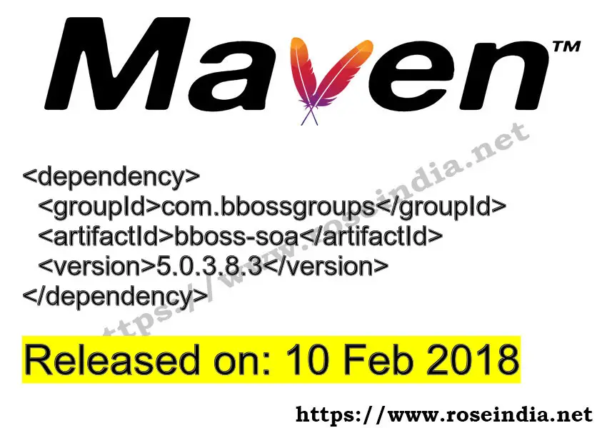 Maven Dependency release