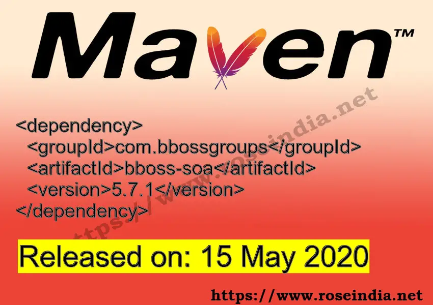 Maven Dependency release