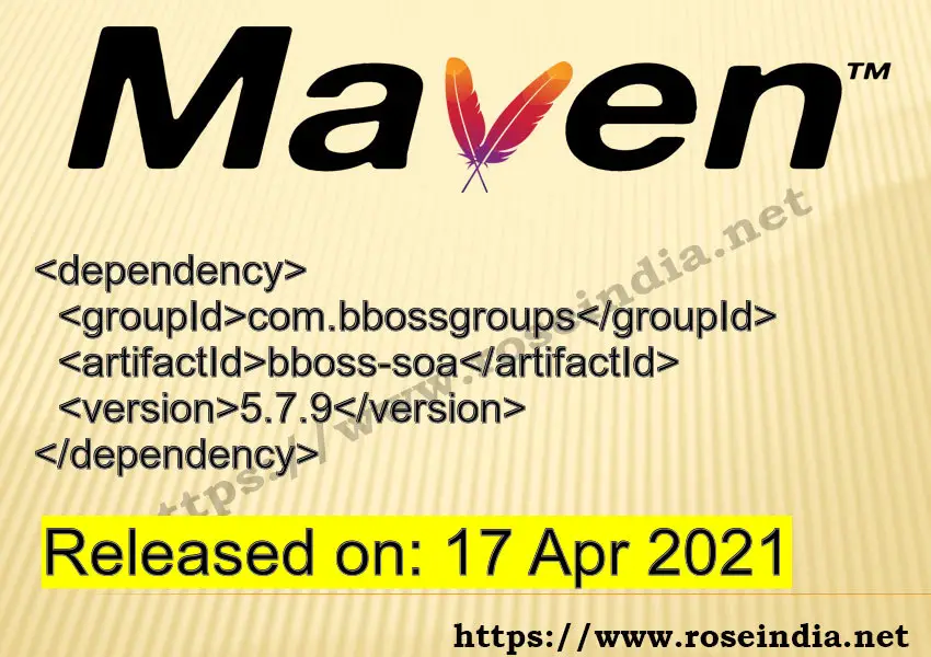 Maven Dependency release