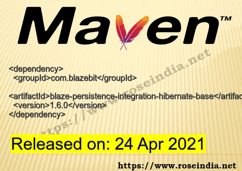 Maven Dependency release