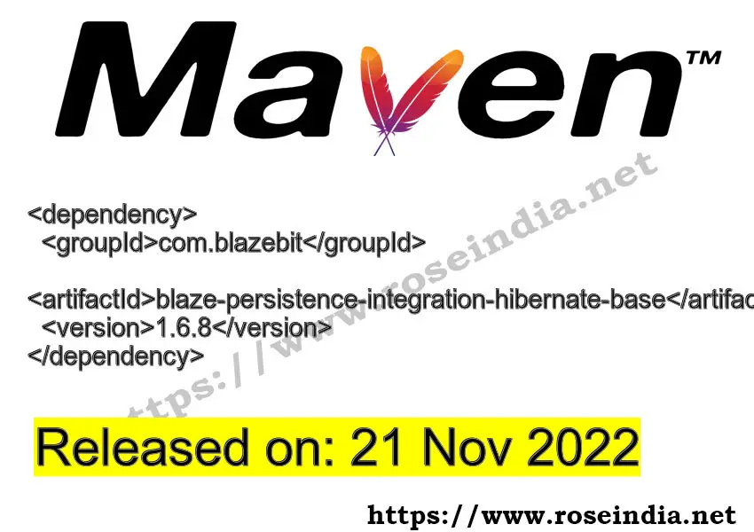 Maven Dependency release