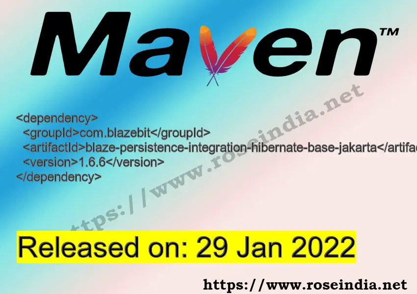 Maven Dependency release