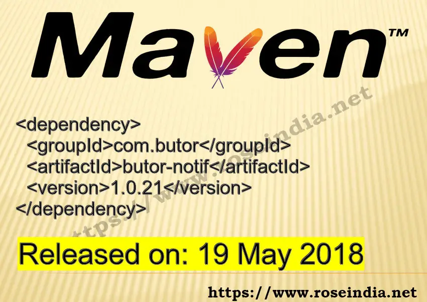 Maven Dependency release