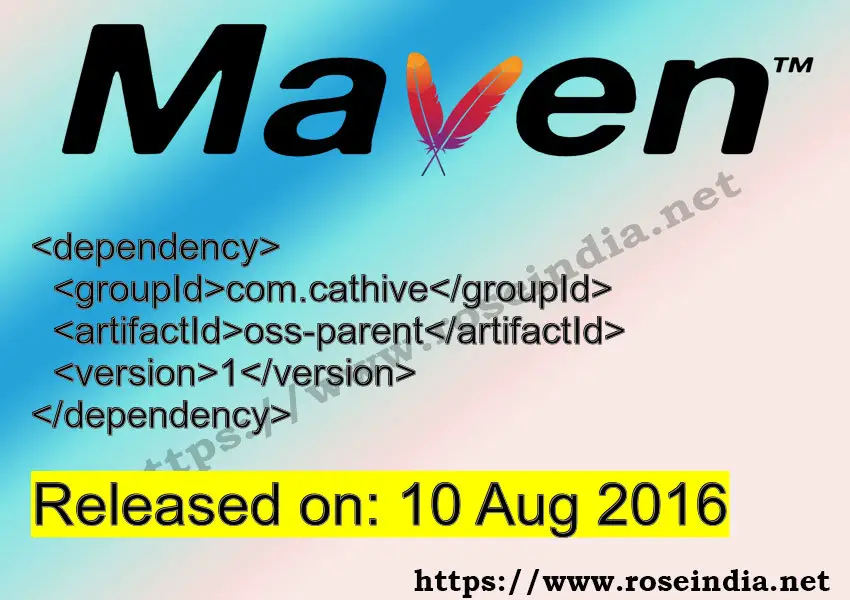 Maven Dependency release