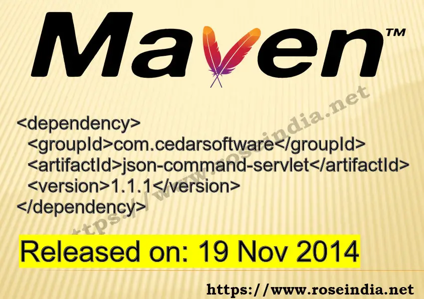 Maven Dependency release