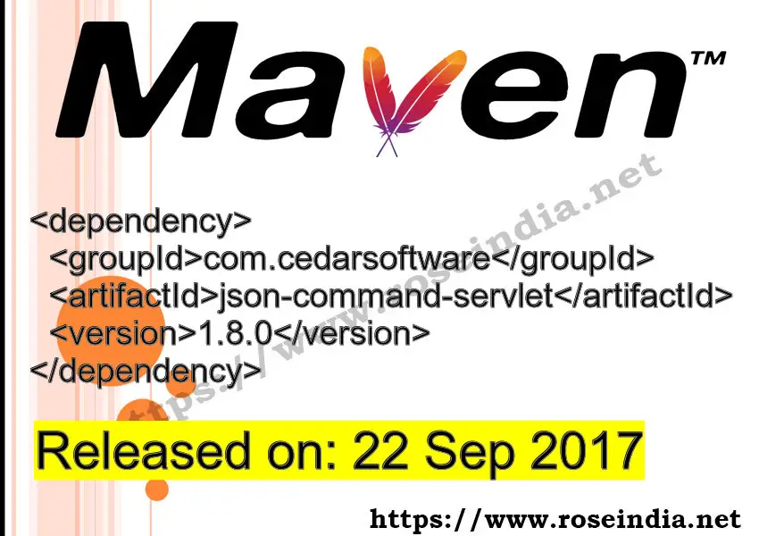 Maven Dependency release