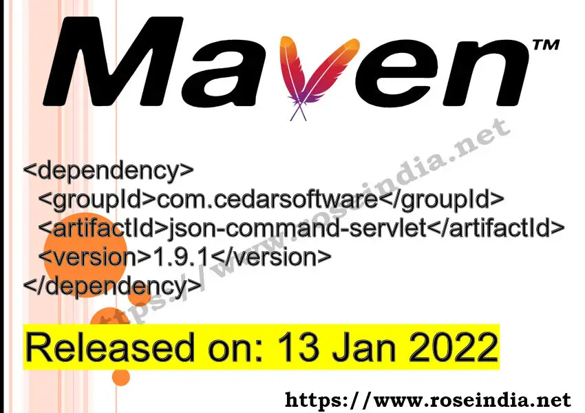 Maven Dependency release