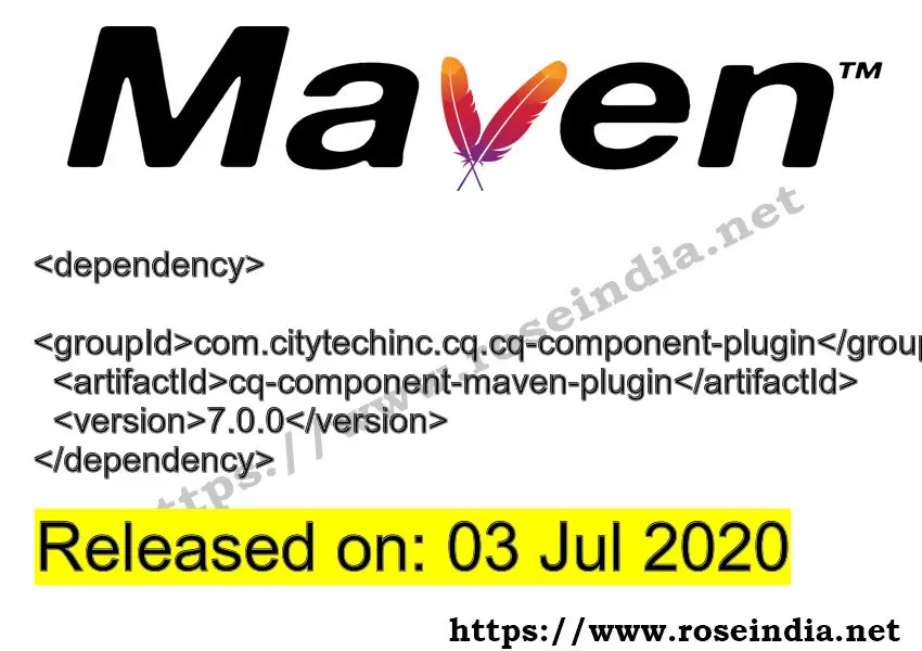 Maven Dependency release