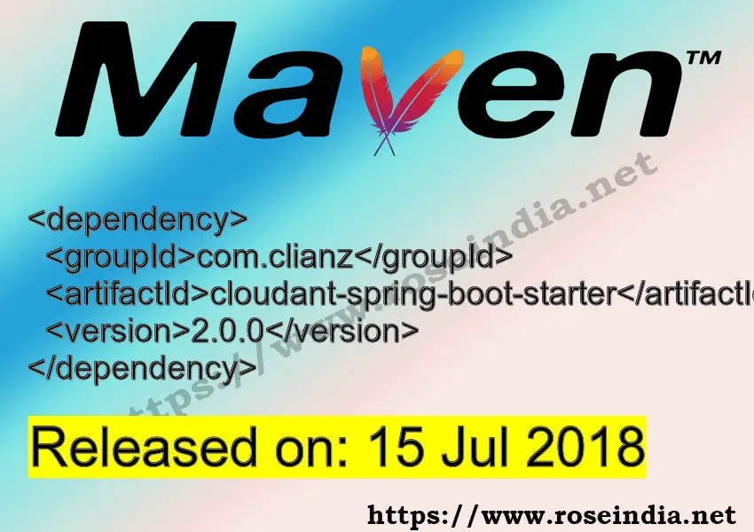 Maven Dependency release