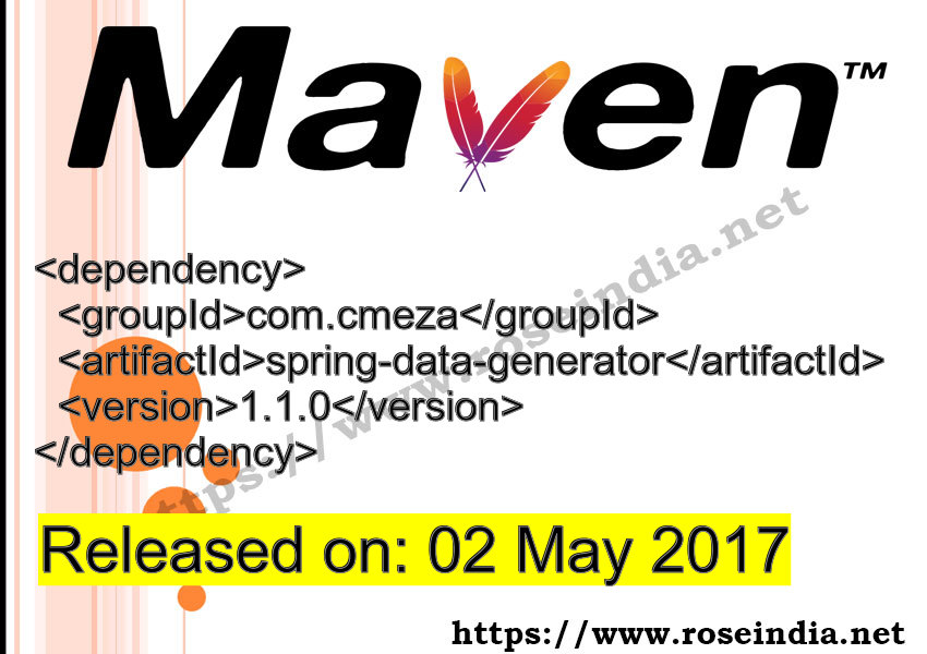 Maven Dependency release