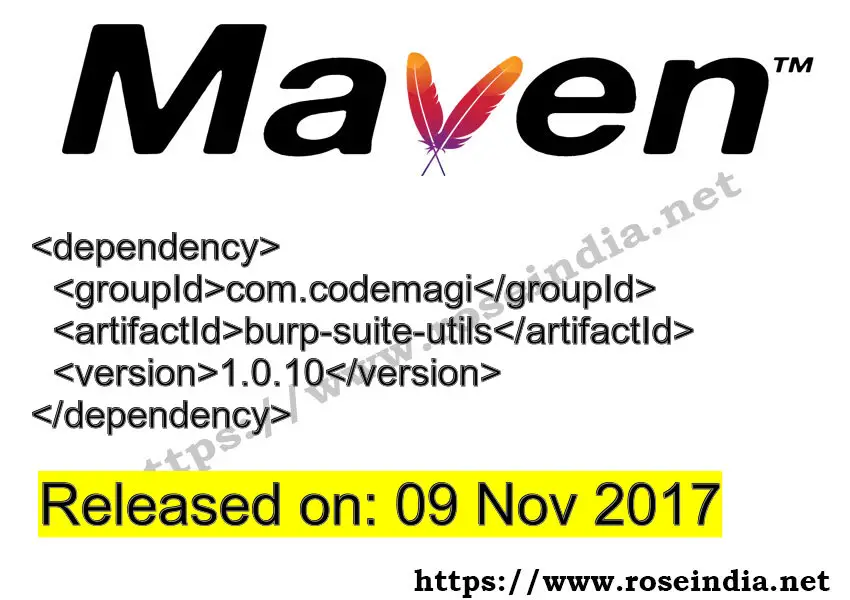 Maven Dependency release