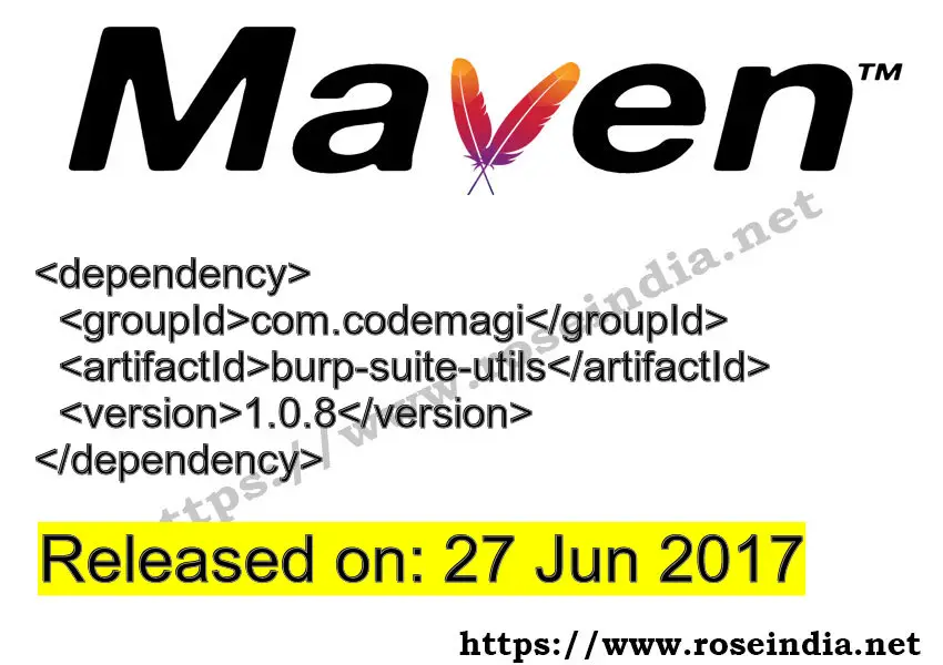 Maven Dependency release