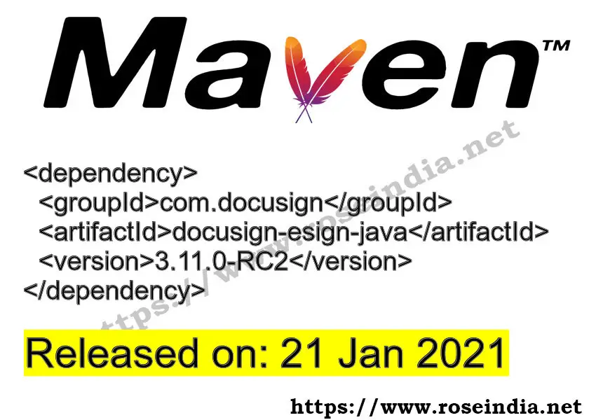 Maven Dependency release