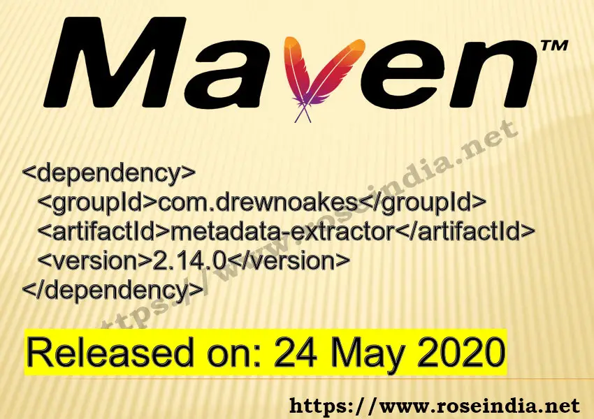 Maven Dependency release