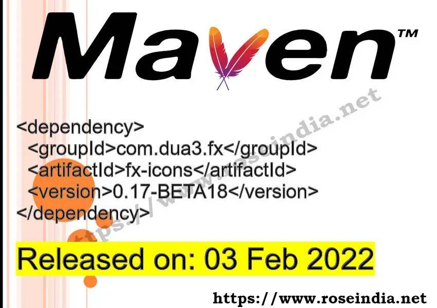 Maven Dependency release