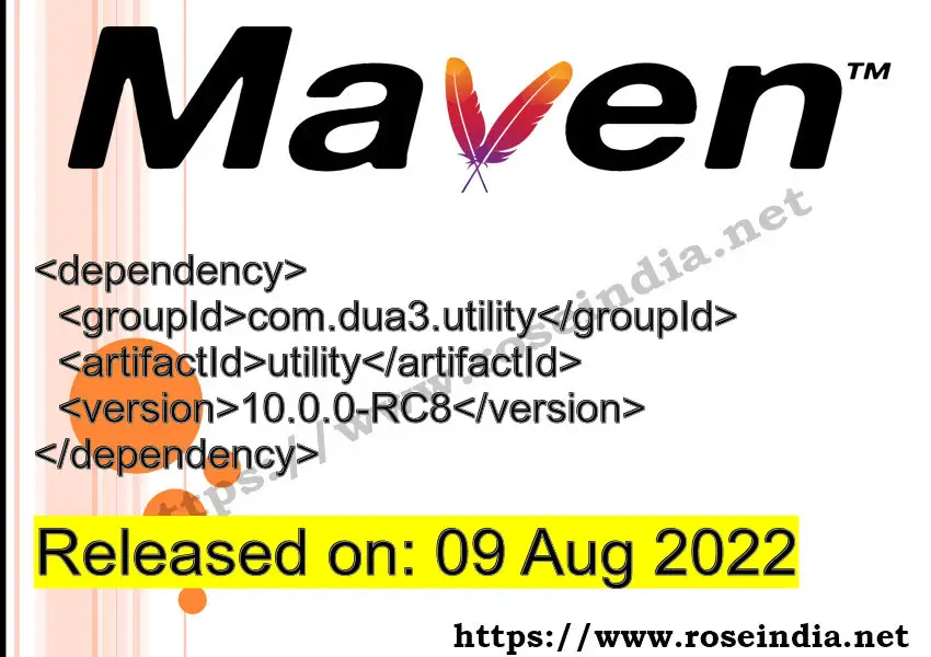 Maven Dependency release