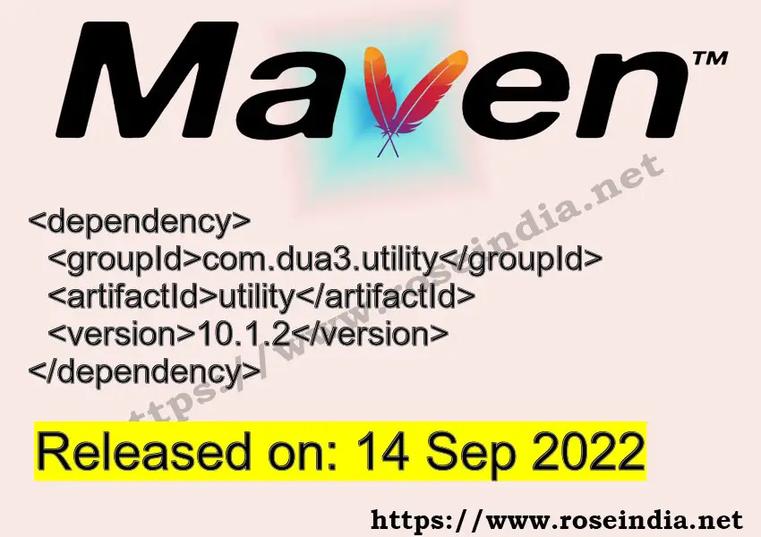 Maven Dependency release