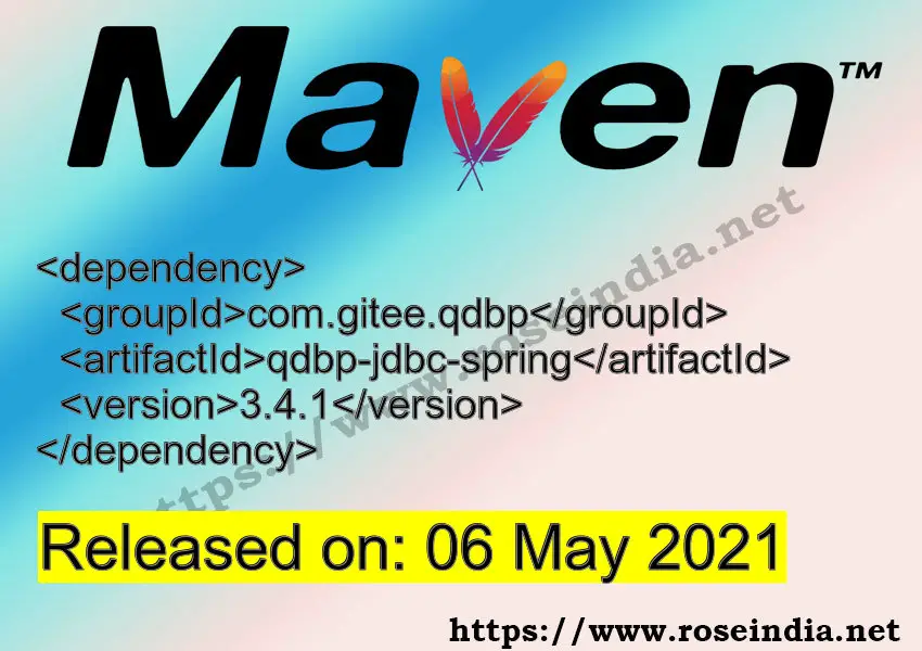 Maven Dependency release