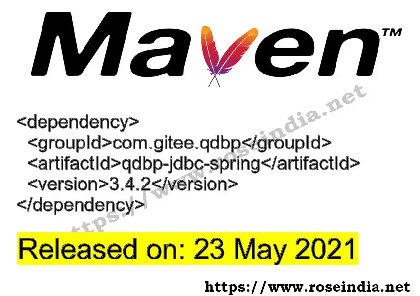 Maven Dependency release