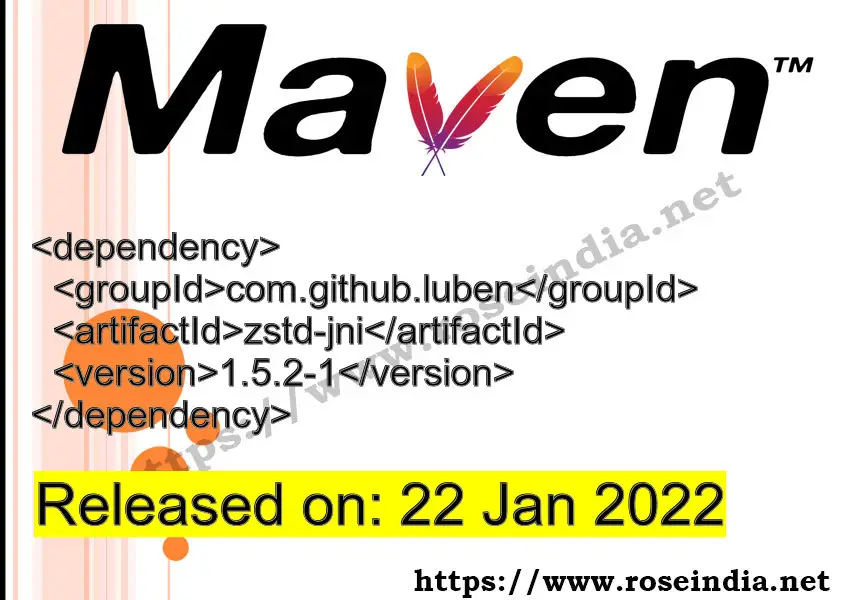 Maven Dependency release