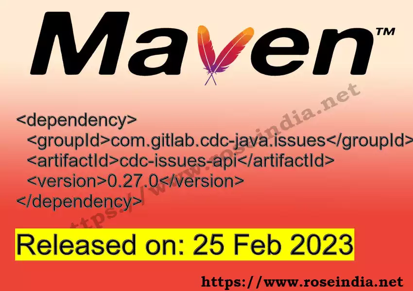 Maven dependency for  GROUP_ID - ARTIFACT_ID version VERSION_ID is released. Learn to use  ARTIFACT_ID version VERSION_ID in Maven based Java projects