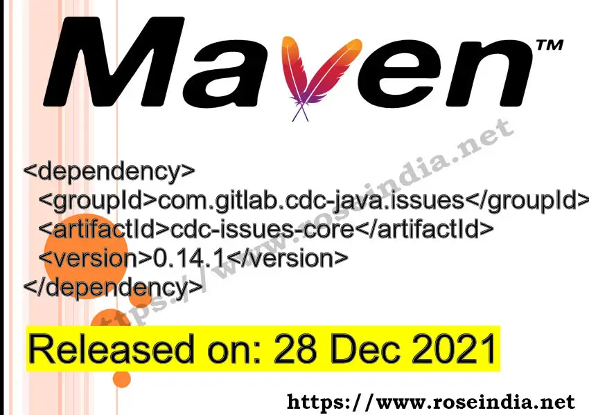 Maven Dependency release