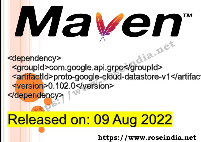 Maven Dependency release