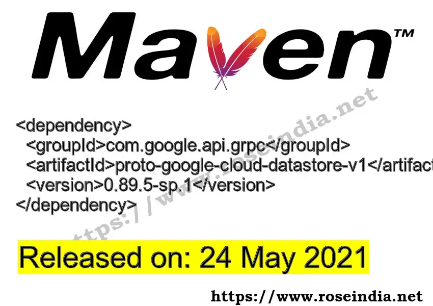 Maven Dependency release