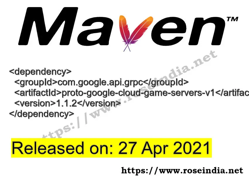 Maven Dependency release