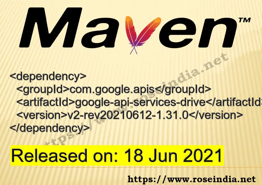 Maven Dependency release