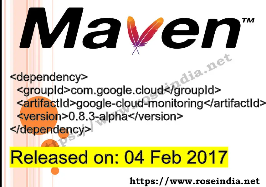 Maven Dependency release