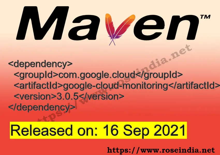 Maven Dependency release