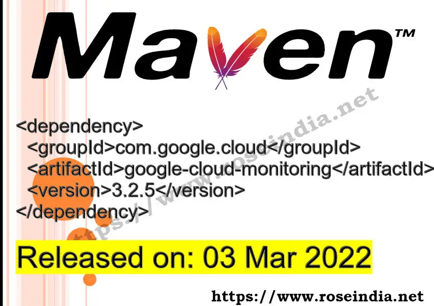 Maven Dependency release