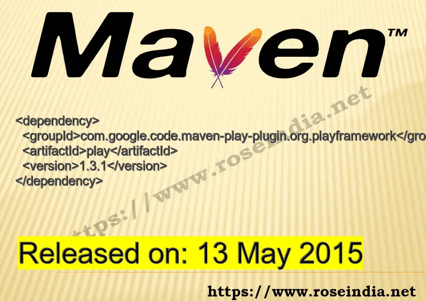 Maven Dependency release