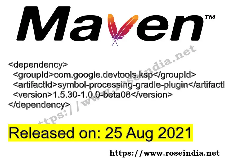 Maven Dependency release