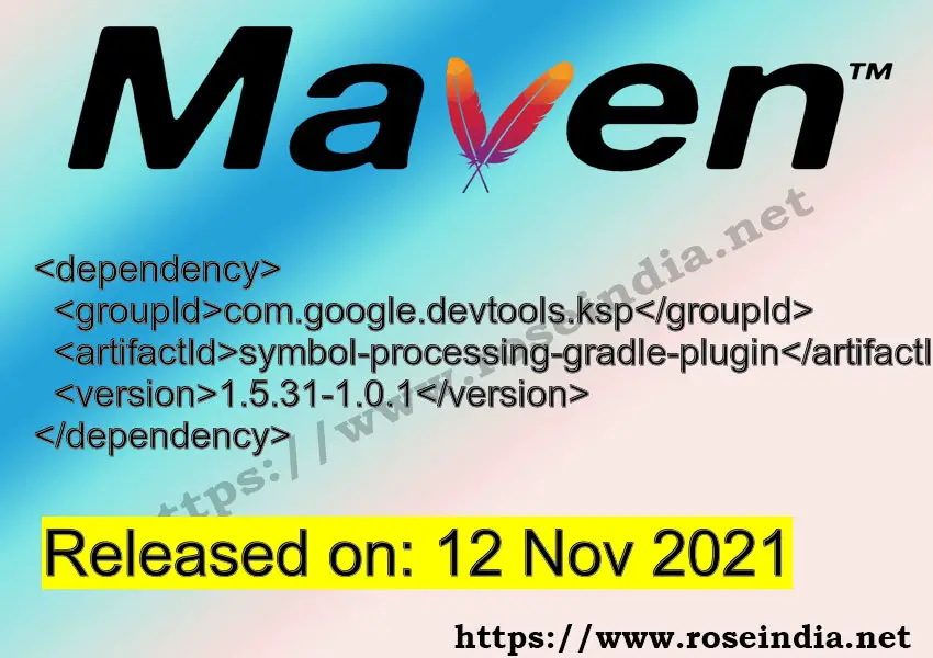 Maven Dependency release