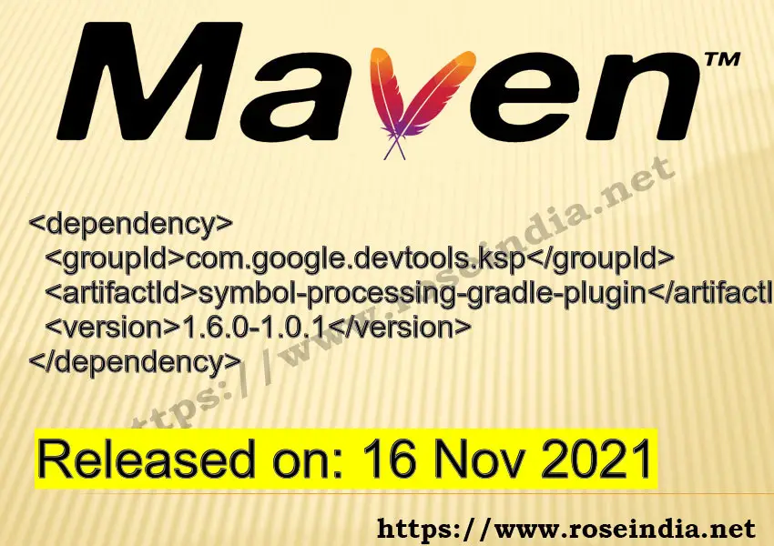 Maven Dependency release