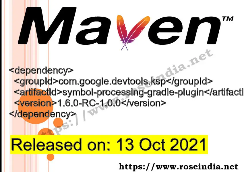 Maven Dependency release