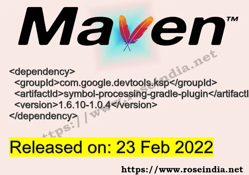 Maven Dependency release