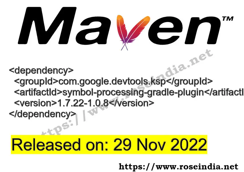 Maven Dependency release