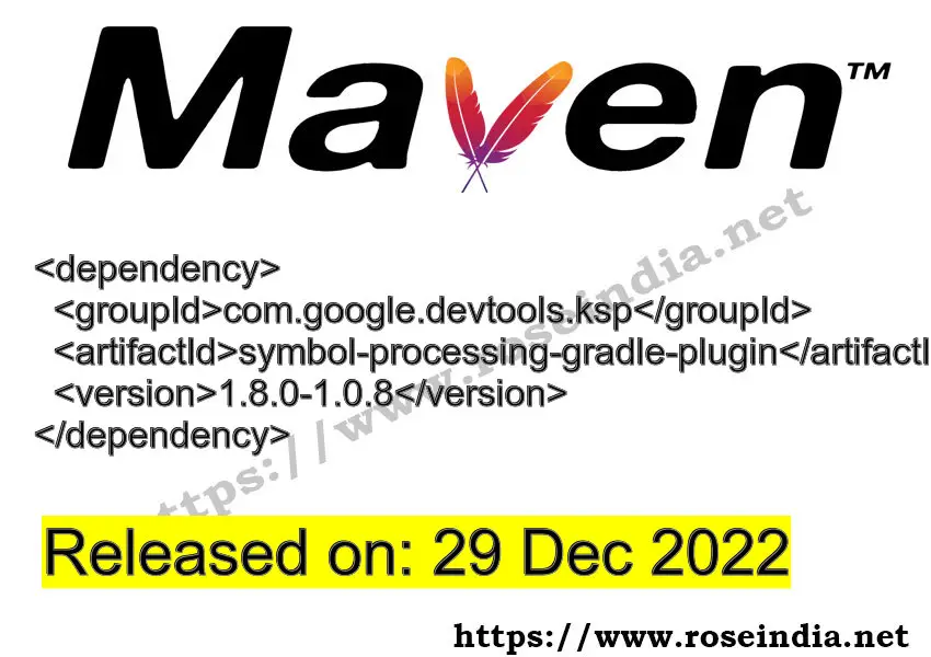 Maven Dependency release