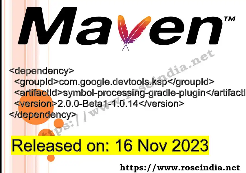 Maven dependency for  GROUP_ID - ARTIFACT_ID version VERSION_ID is released. Learn to use  ARTIFACT_ID version VERSION_ID in Maven based Java projects