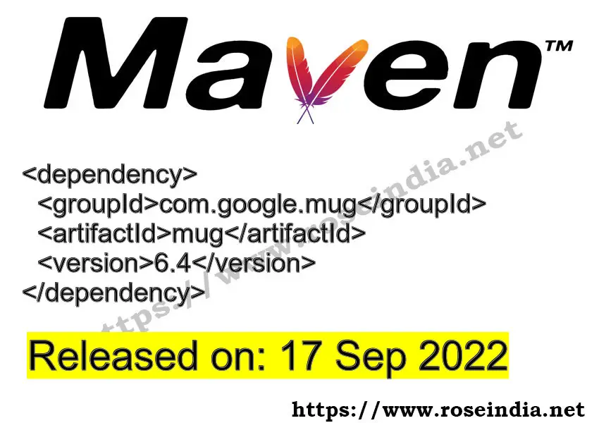 Maven Dependency release