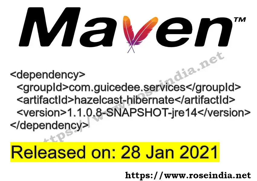 Maven Dependency release