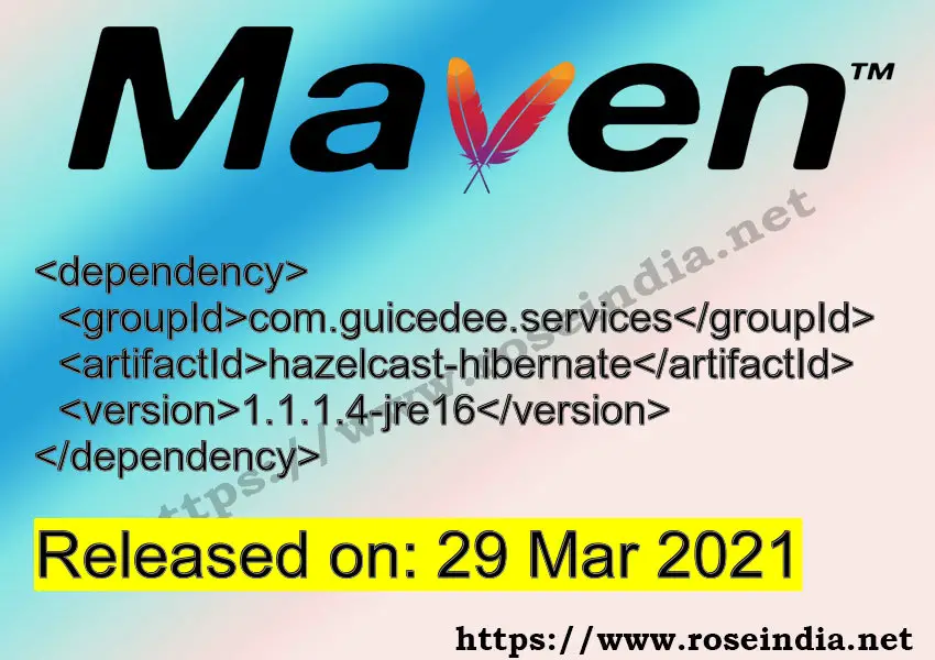 Maven Dependency release