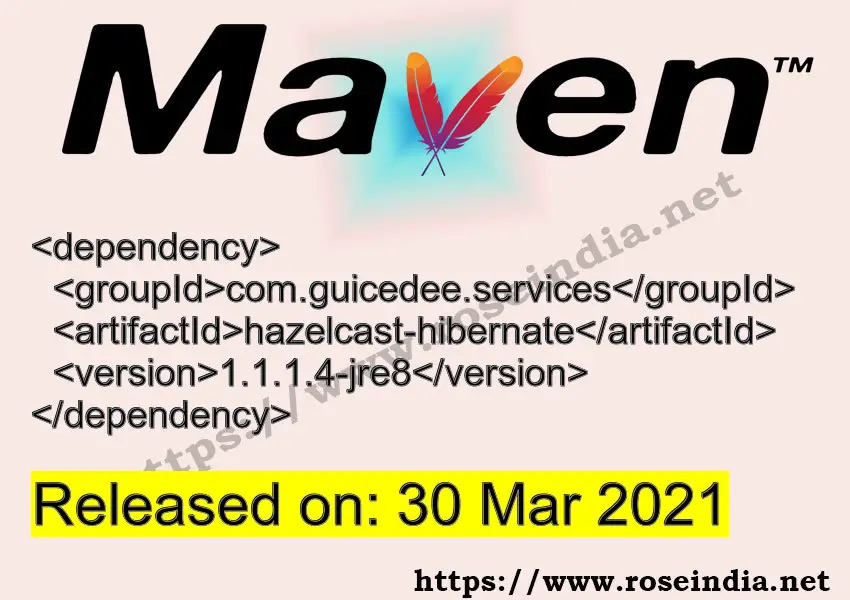 Maven Dependency release